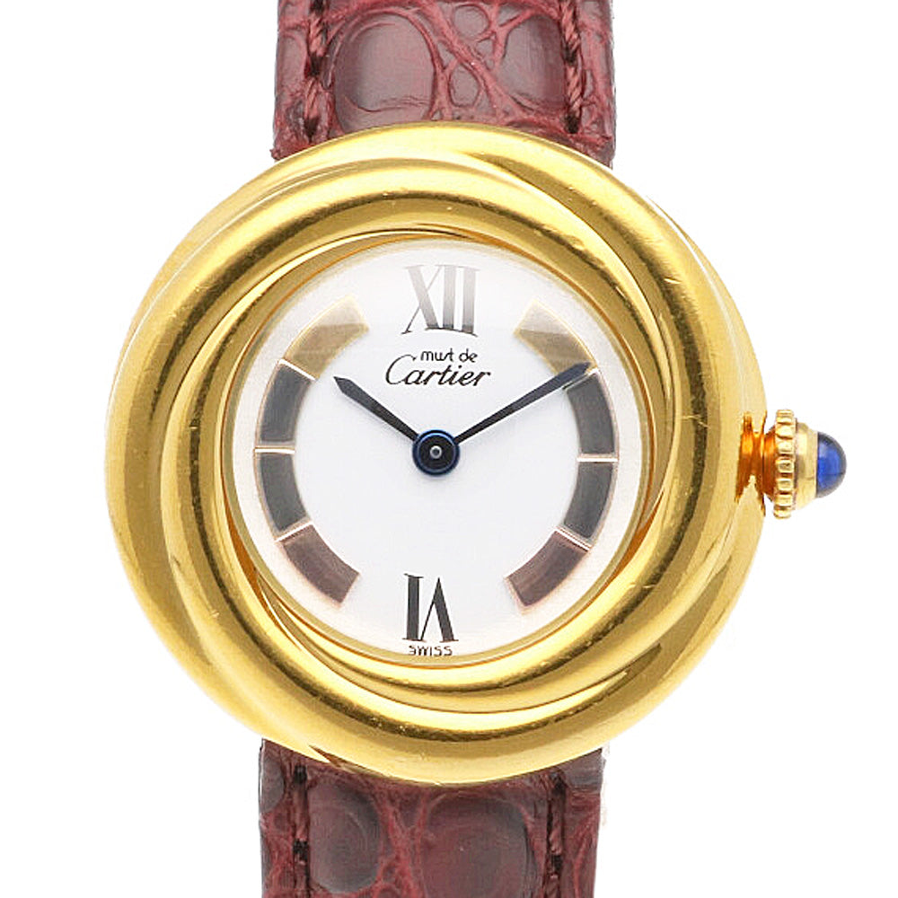 カルティエ マスト トリニティ 腕時計 GP 2735 クオーツ レディース 1