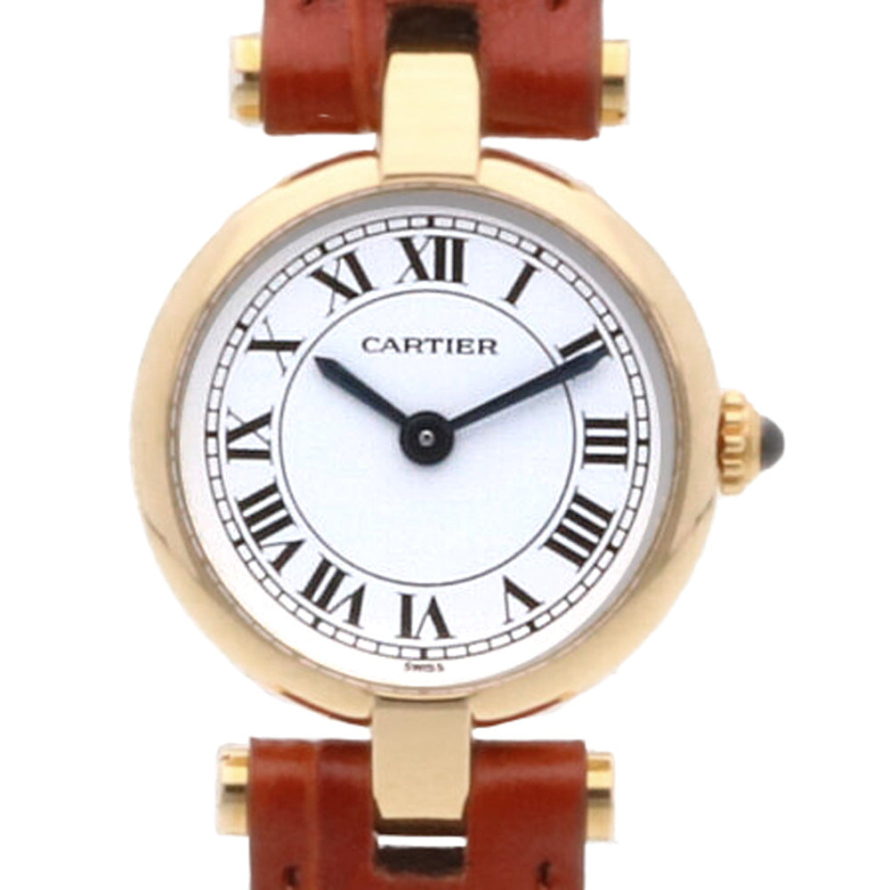 カルティエ CARTIER マスト ヴァンドーム 腕時計 18金 K18イエロー