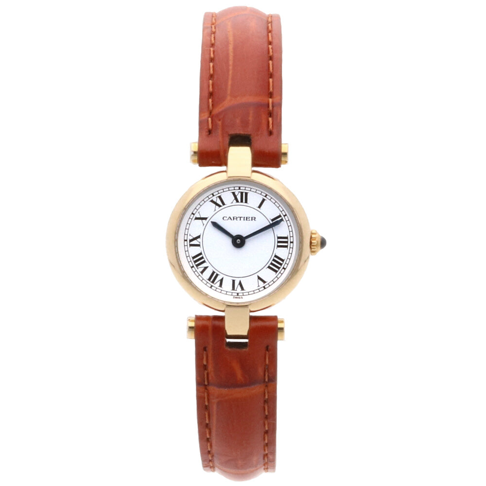 カルティエ CARTIER マスト ヴァンドーム 腕時計 18金 K18イエロー