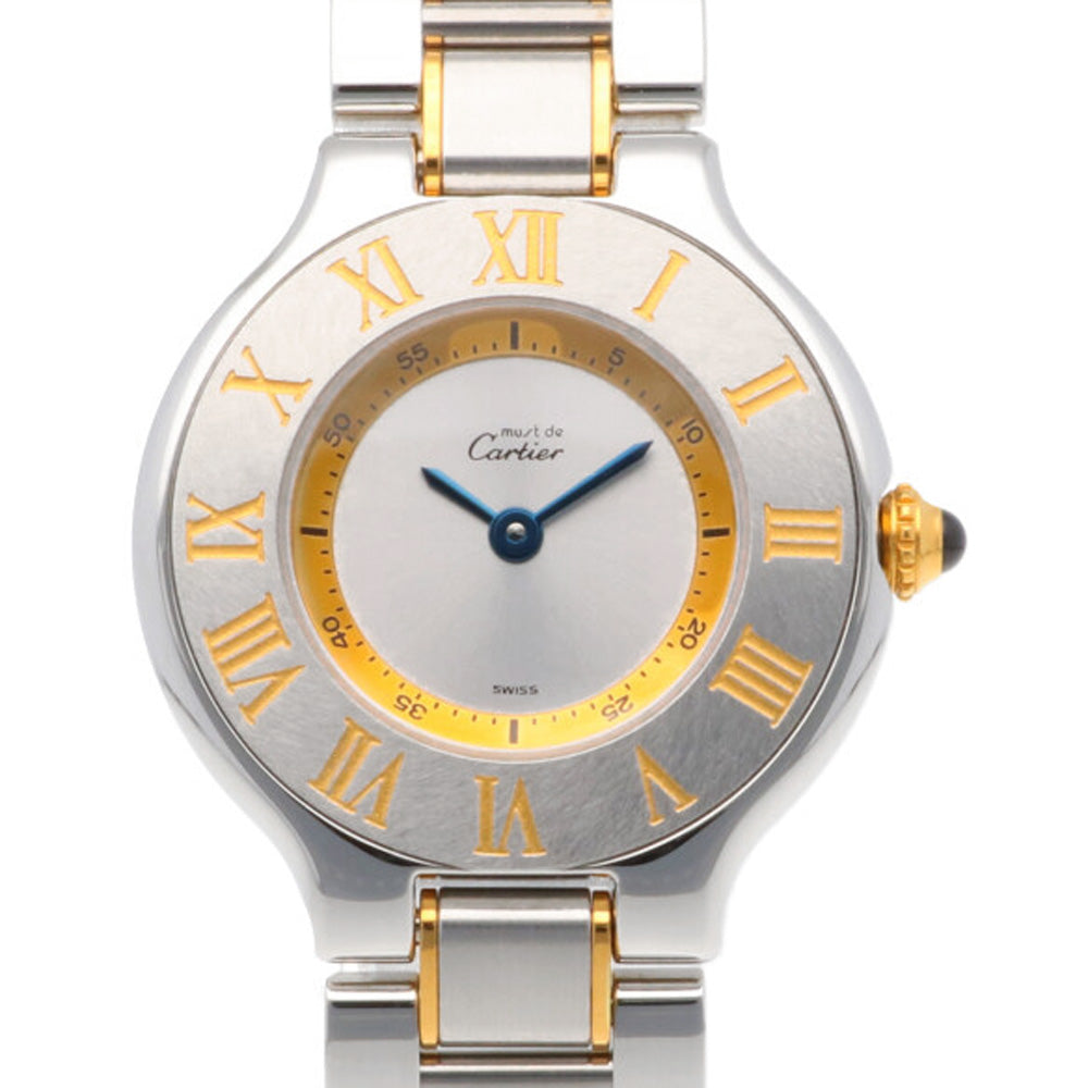 カルティエ CARTIER マスト21 腕時計 ステンレススチール 1340