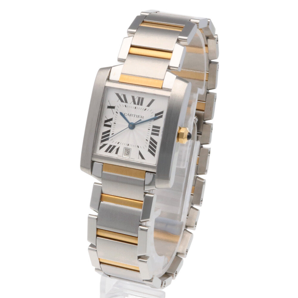 カルティエ CARTIER タンクフランセーズ LM 腕時計 ステンレススチール