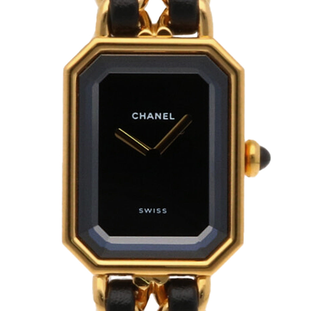 【CHANEL】 シャネル プルミエール　H0001 XL ケース付き シャネル CHANEL プルミエール XL 腕時計 GP H0001 レディース 中古