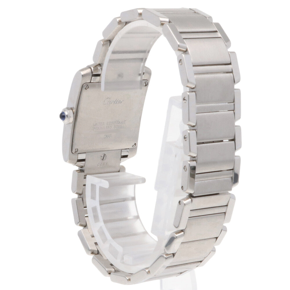 カルティエ CARTIER タンクフランセーズ MM 腕時計 ステンレススチール