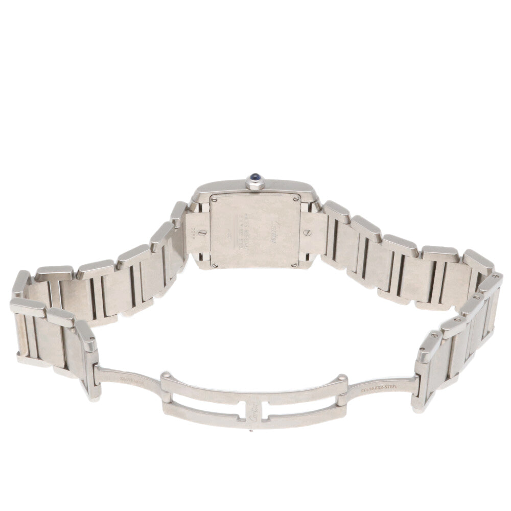 カルティエ CARTIER タンクフランセーズ MM 腕時計 ステンレススチール