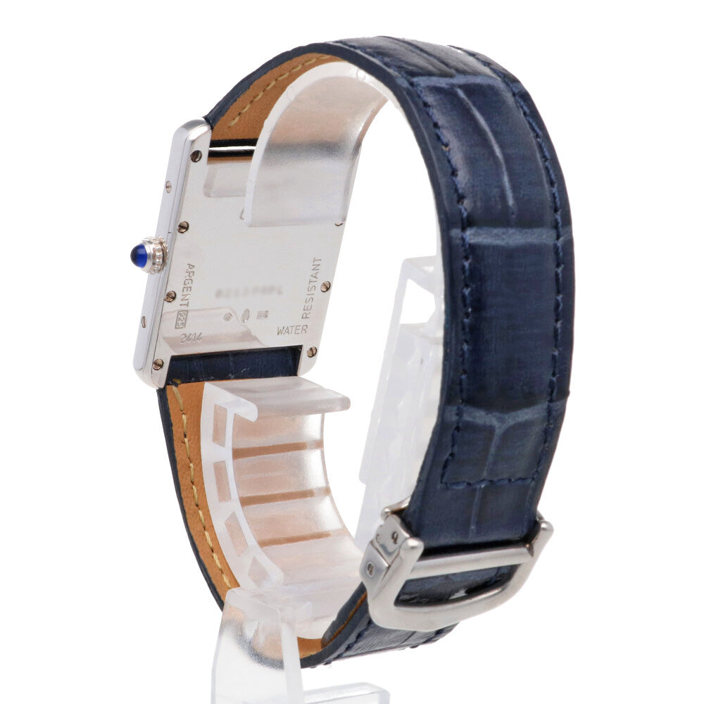 CARTIER カルティエ マストタンク 腕時計 シルバー925 2414 クオーツ