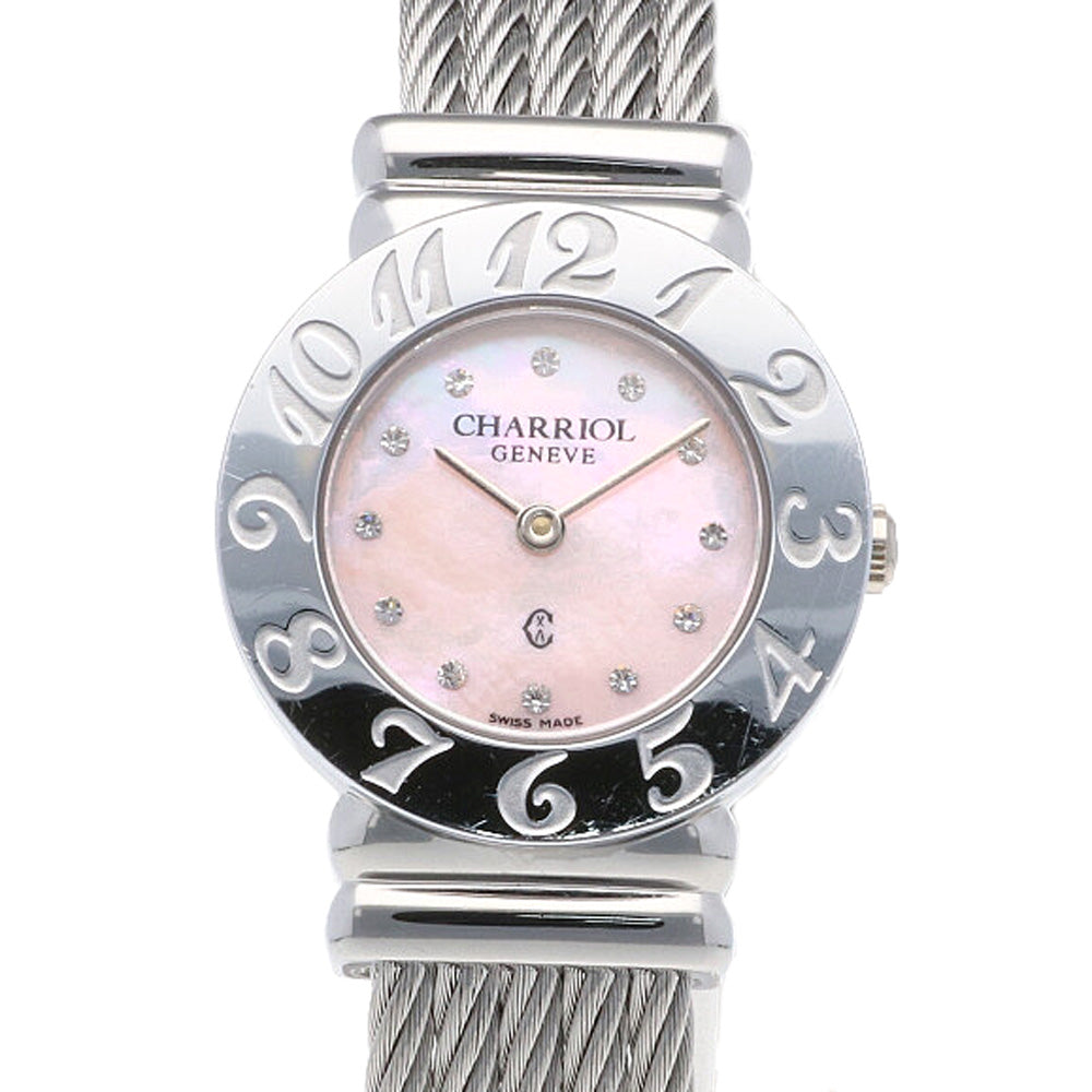 シャリオール サントロペ 腕時計 時計 ステンレススチール 028A