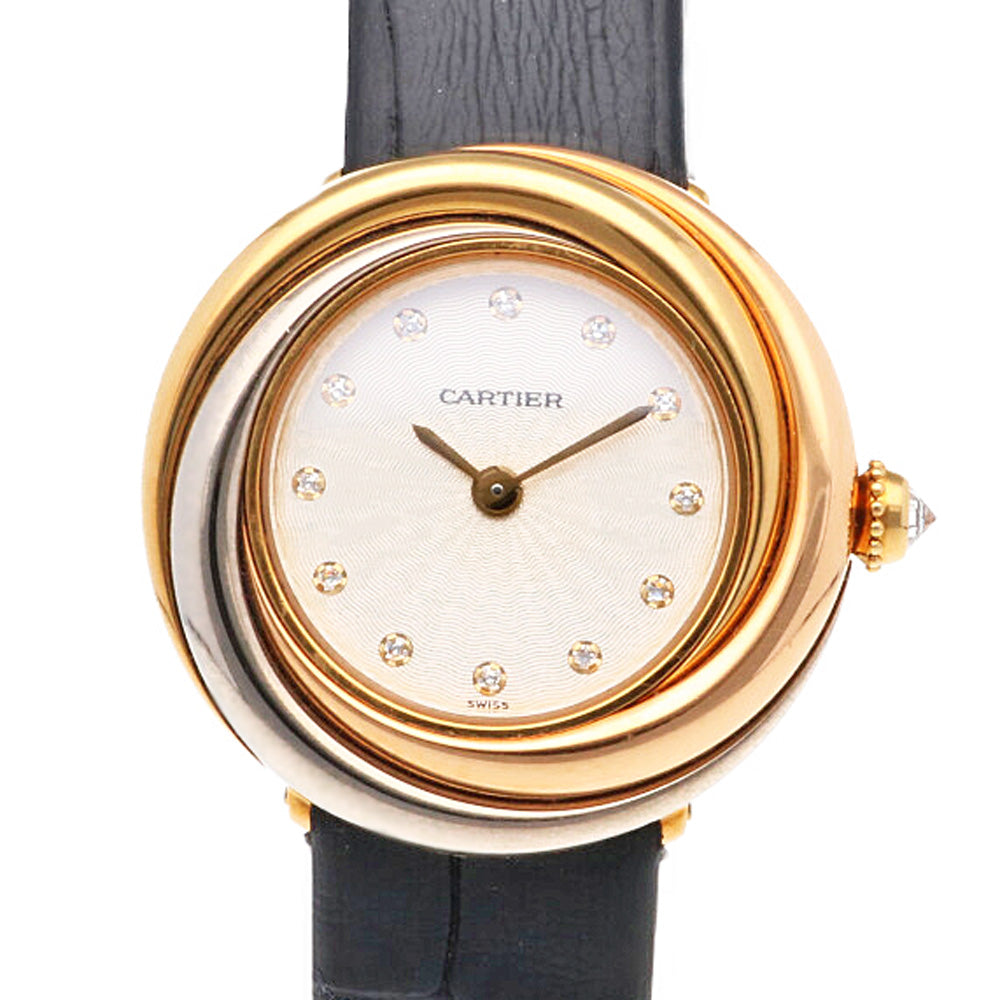 カルティエ CARTIER マスト トリニティ 腕時計 18金 K18イエロー