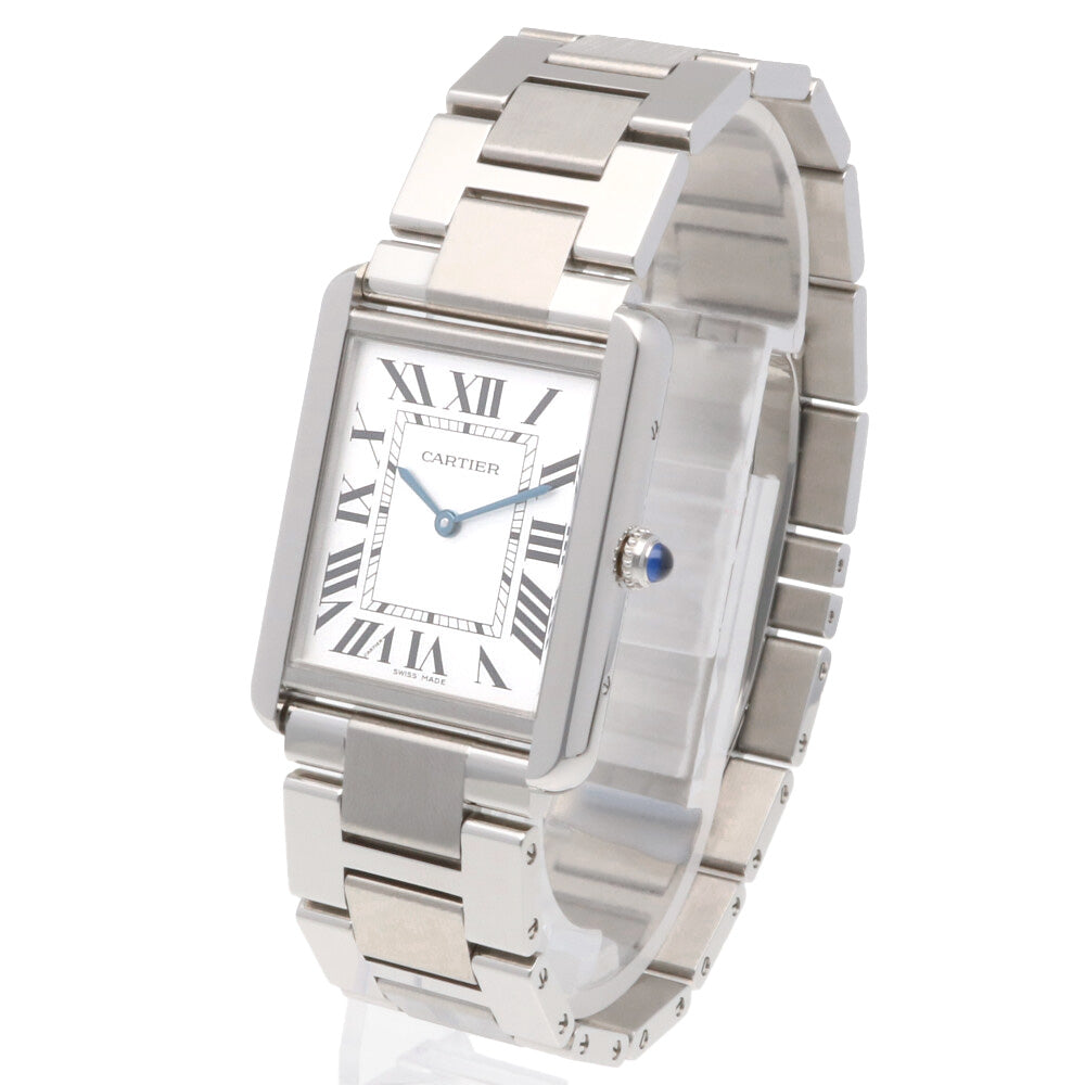 ちゃんいの　カルティエ　タンクソロLM W5200014 新品)CARTIER カルティエ タンク ソロ LM W5200014（商品ID