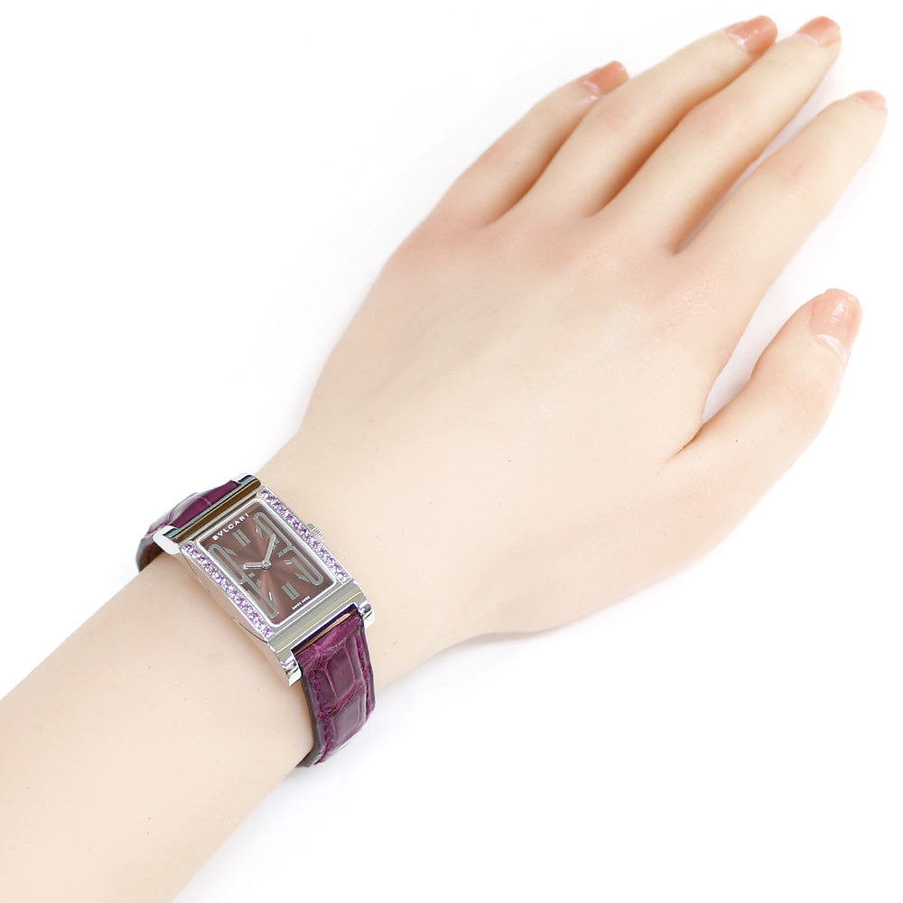 BVLGARIレッタンロゴラバーブレス時計 楽天市場】BVLGARI ブルガリ 腕時計 レッタンゴロ ラバーブレス RT39SV