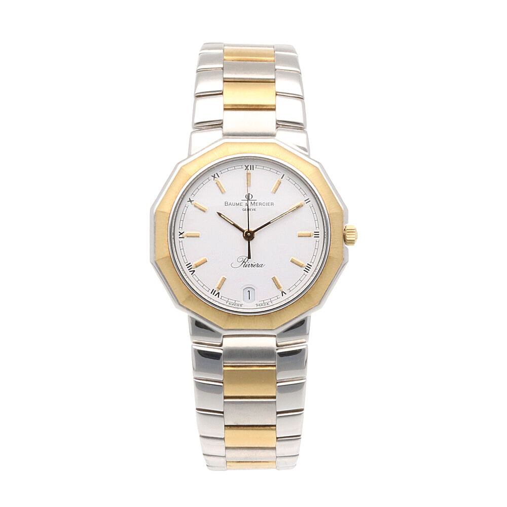 BAUM ＆ MERCIER Riviera レディース腕時計　クォーツ コンビ BAUM ＆ MERCIER Riviera レディース腕時計 クォーツ コンビ リビエラ