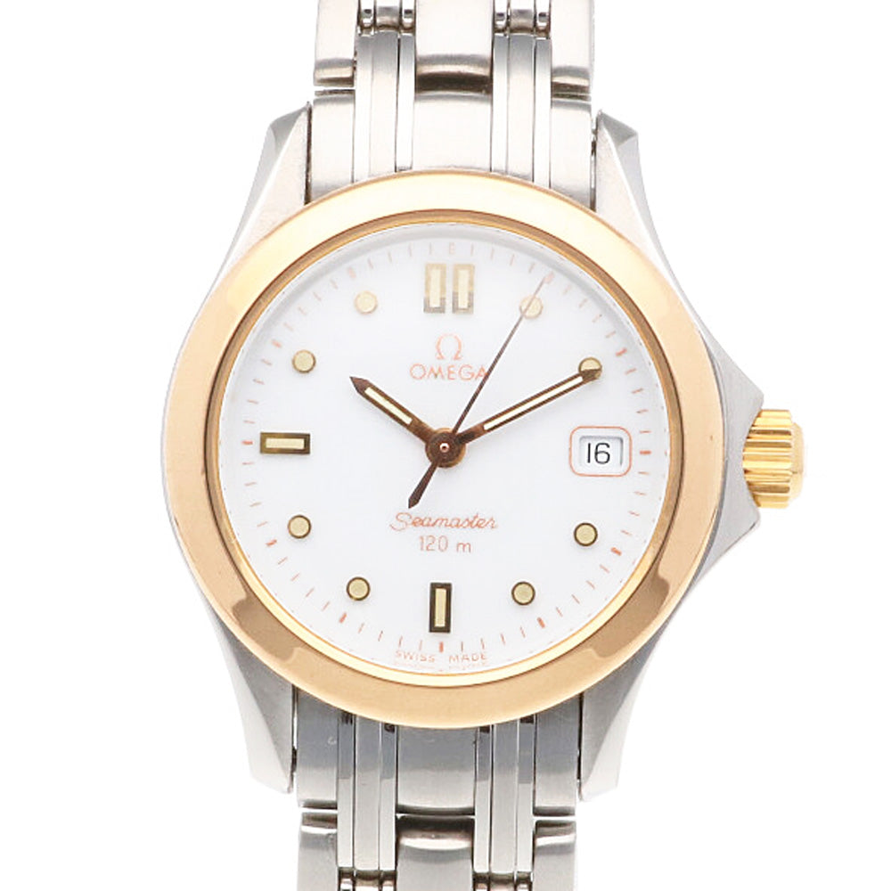 OMEGA Seamaster 120 Watch Stainless Steel Quartz Ladies 1 Year