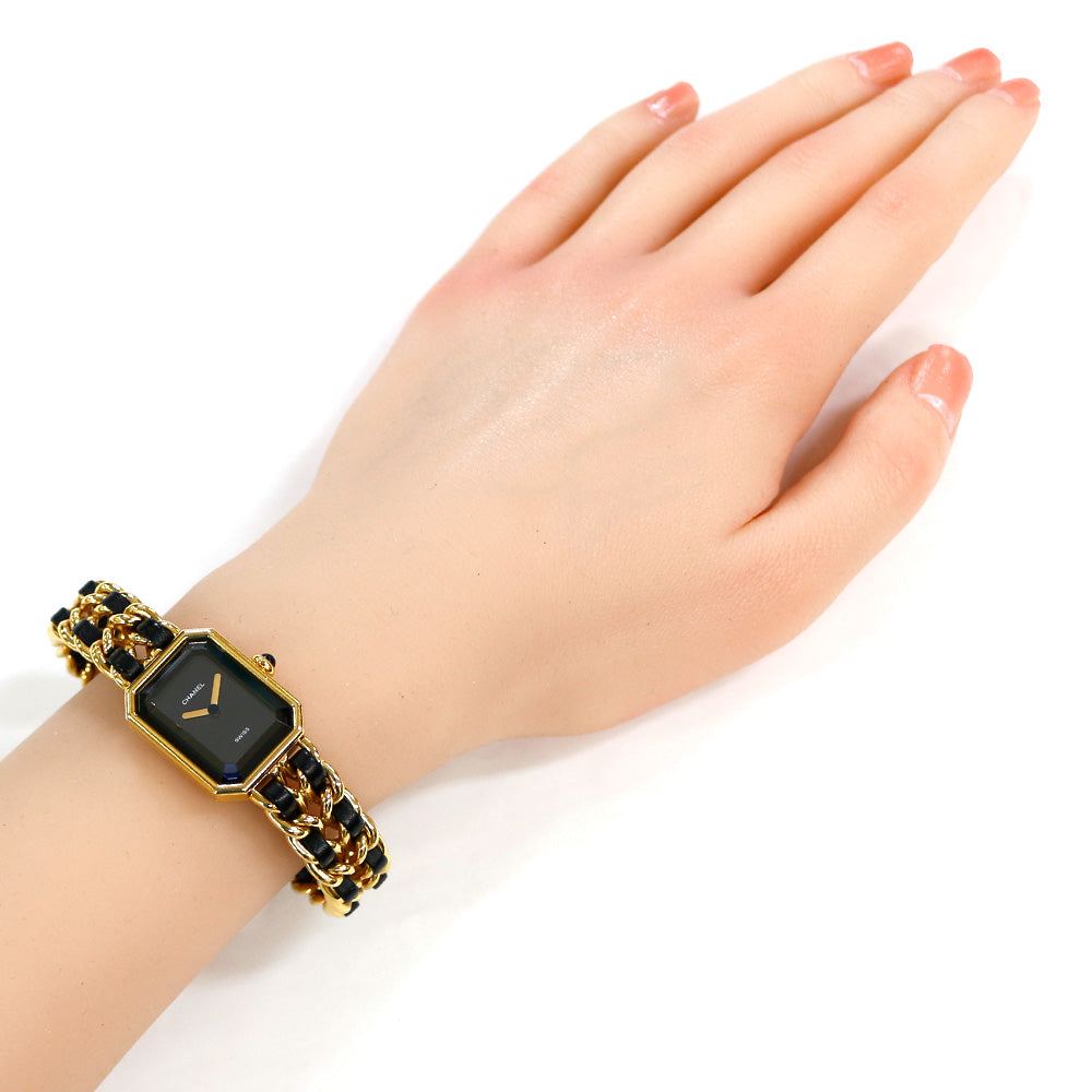 CHANEL シャネル プルミエール XL 腕時計 GP H0001 クオーツ