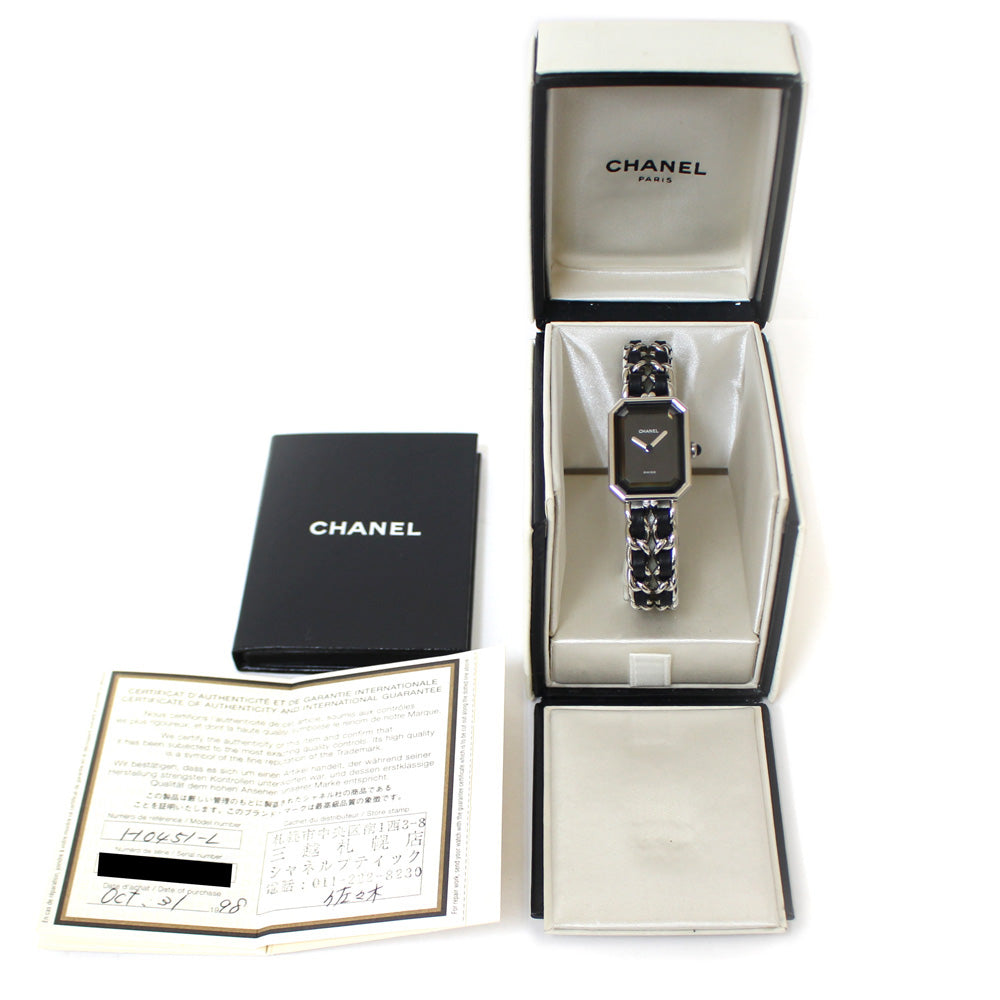 CHANEL シャネル プルミエール L 腕時計 ステンレススチール H0451-L  