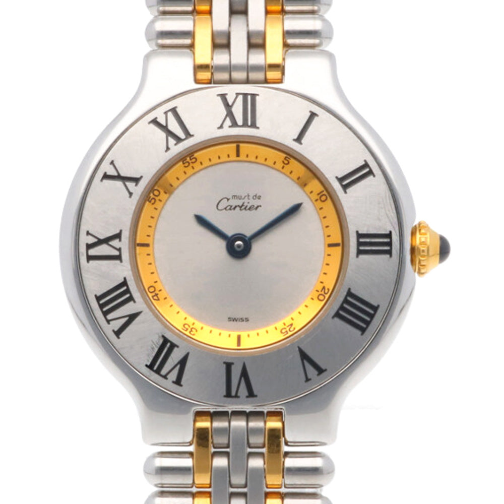 CARTIER カルティエ マスト21 腕時計 ステンレススチール 1340