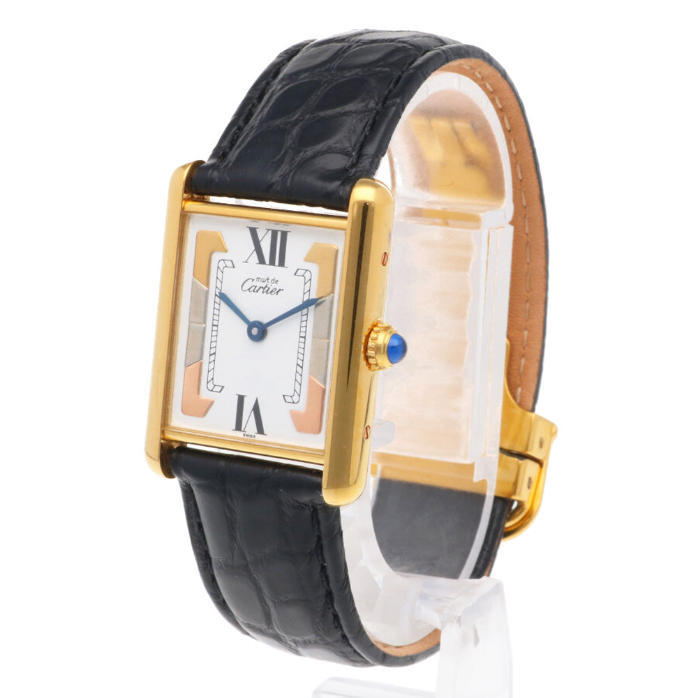 CARTIER カルティエ マストタンク ヴェルメイユ 腕時計 GP 590005