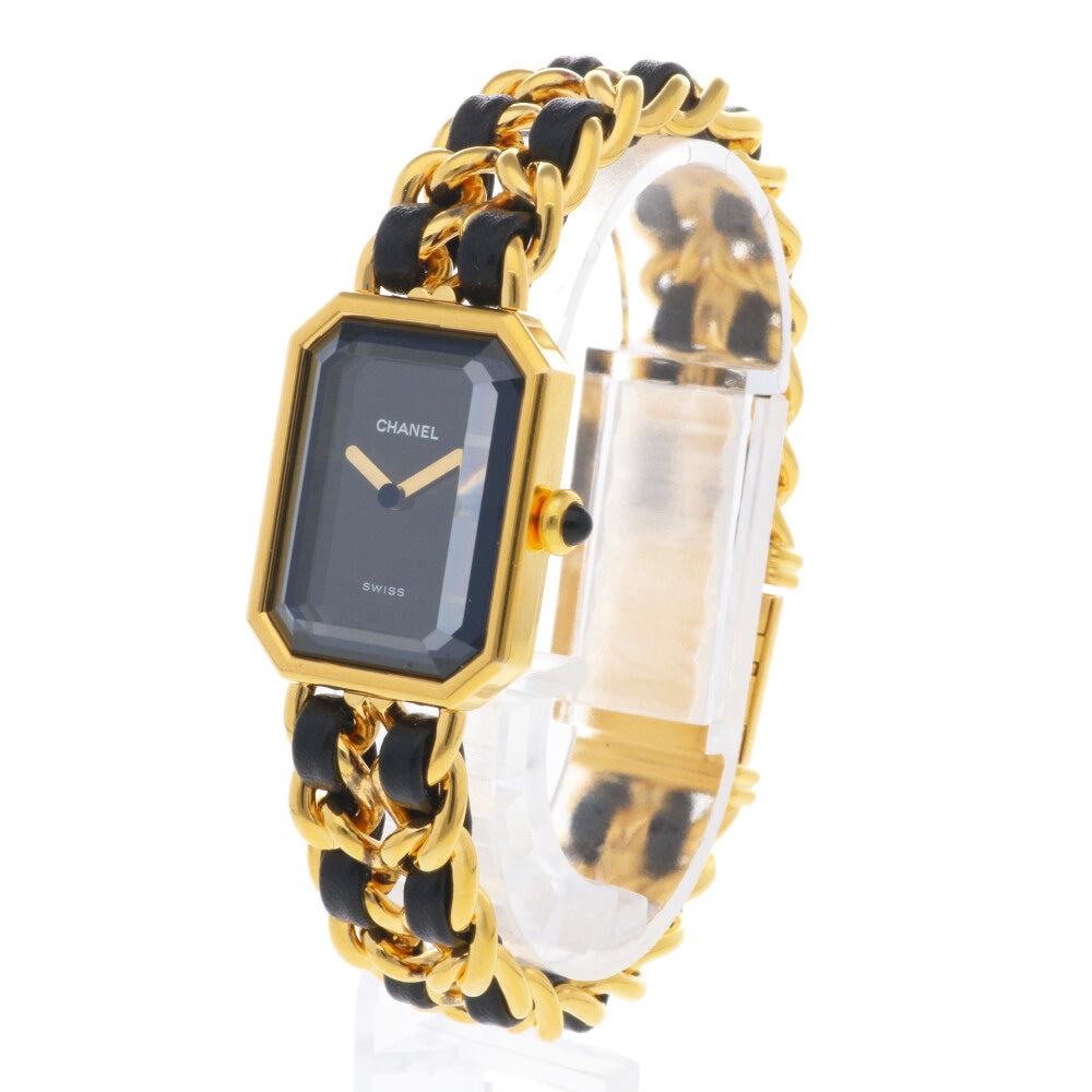 CHANEL Premiere L Watch GP H0001 Quartz Ladies 1 Year Warranty 