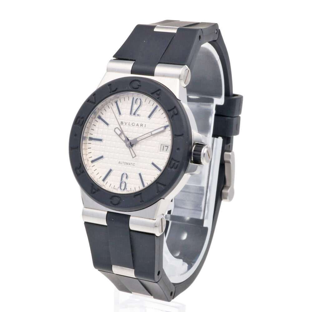 BVLGARI ブルガリ ディアゴノ 腕時計 ステンレススチール DG35SV