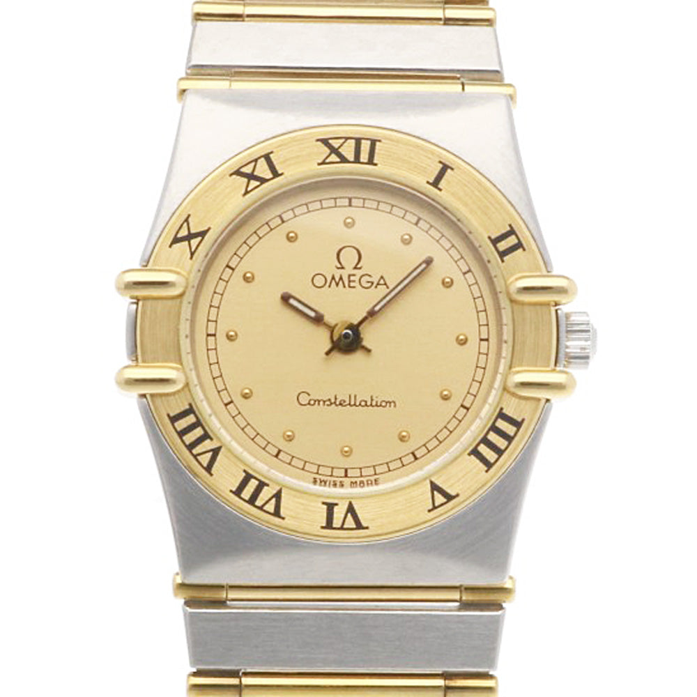 OMEGA オメガ コンステレーション 腕時計 ステンレススチール DB 795108ufeff0 クオーツ レディース 1年保証 中古