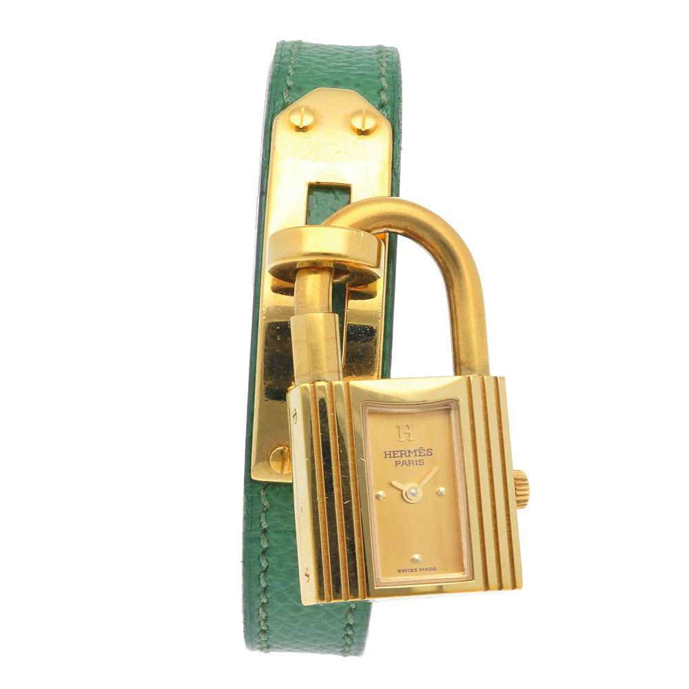 HERMES Kelly Watch GP Quartz Ladies year warranty Used