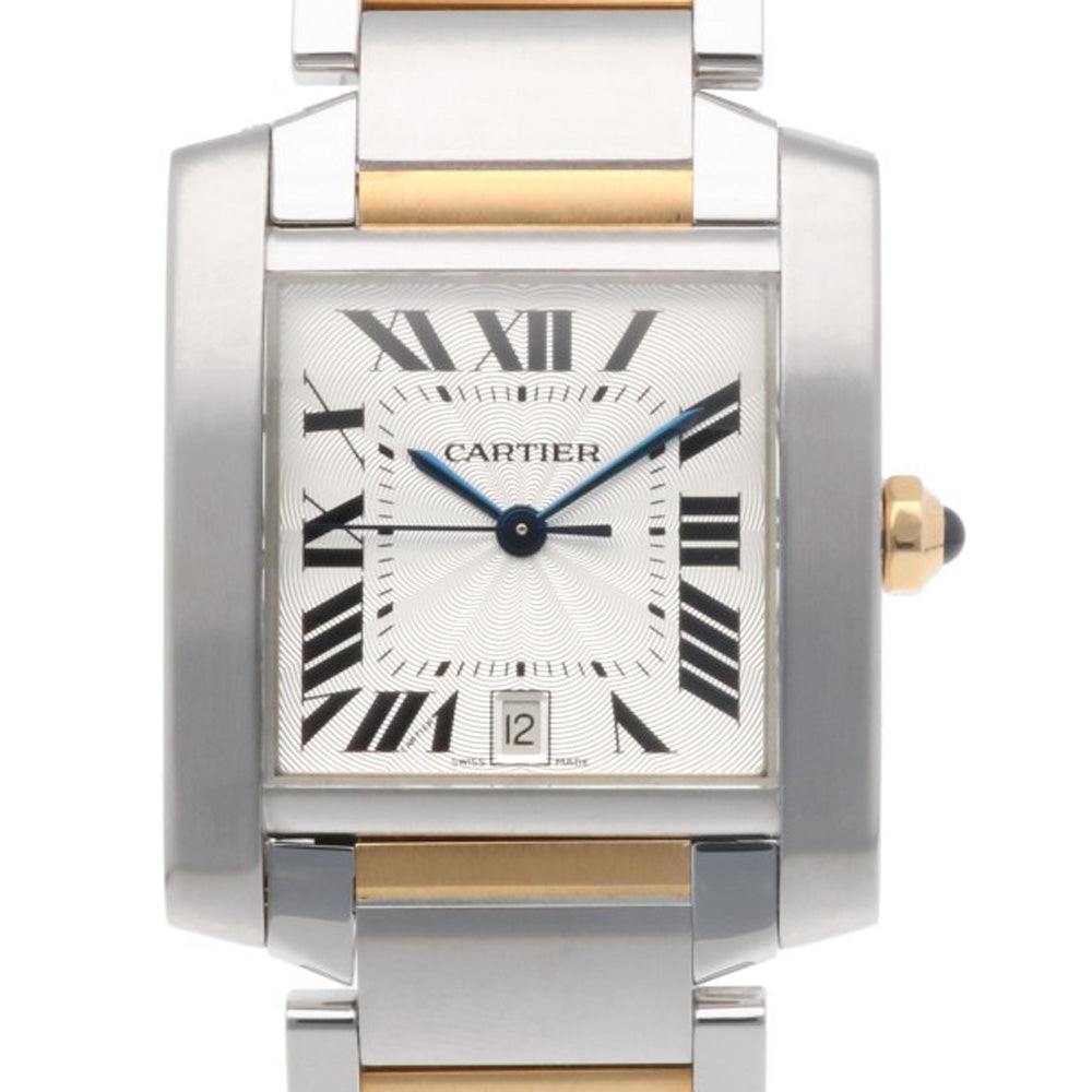 929　カルティエ　タンクフランセーズ　LM 自動巻き CARTIER カルティエ タンクフランセーズLM 腕時計 ステンレススチール