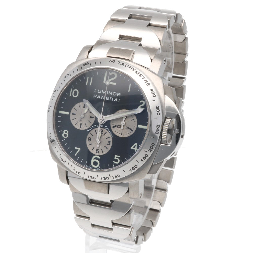 OFFICINE PANERAI オフィチーネパネライ ルミノール クロノ 腕時計 チタン PAM00052 自動巻き メンズ 1年保証 中 –  【公式】リサイクルキング オンラインショップ