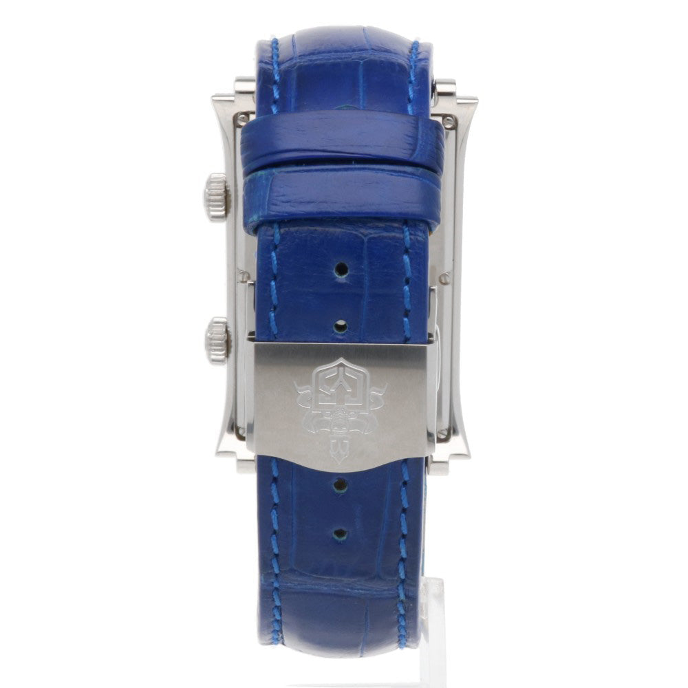 CUERVO Y SOBRINOS Prominente Double Tempo Watch Stainless Steel