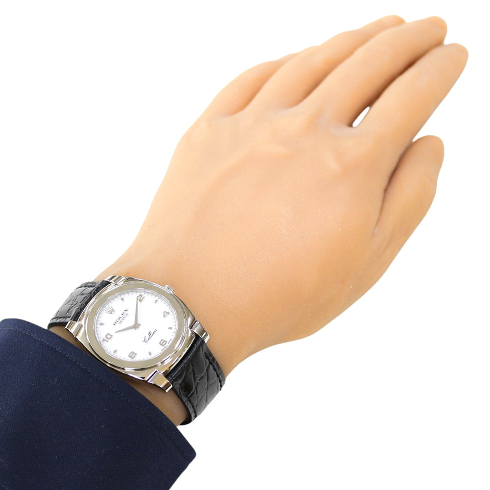 ROLEX ロレックス チェリーニ 腕時計 18金 K18ホワイトゴールド M5330