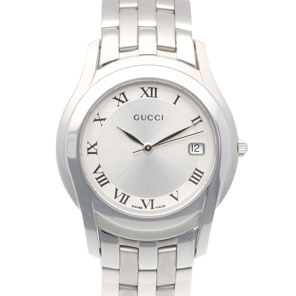 GUCCI グッチ 腕時計 ステンレススチール 5500M クオーツ メンズ