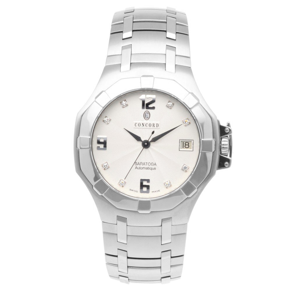 Concord コンコルド サラトガ 腕時計 ステンレススチール 14-A9