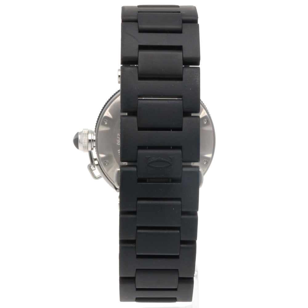 お値段下げました◼︎Cartier カルティエ パシャ シータイマーです。 自動巻 CARTIER カルティエ パシャ シータイマー 腕時計 ステンレス