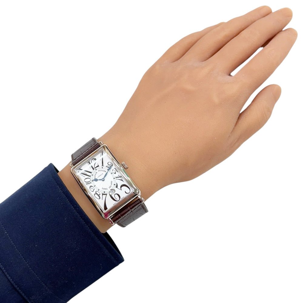 FRANCK MULLER フランクミュラー ロングアイランド 腕時計 18金 K18