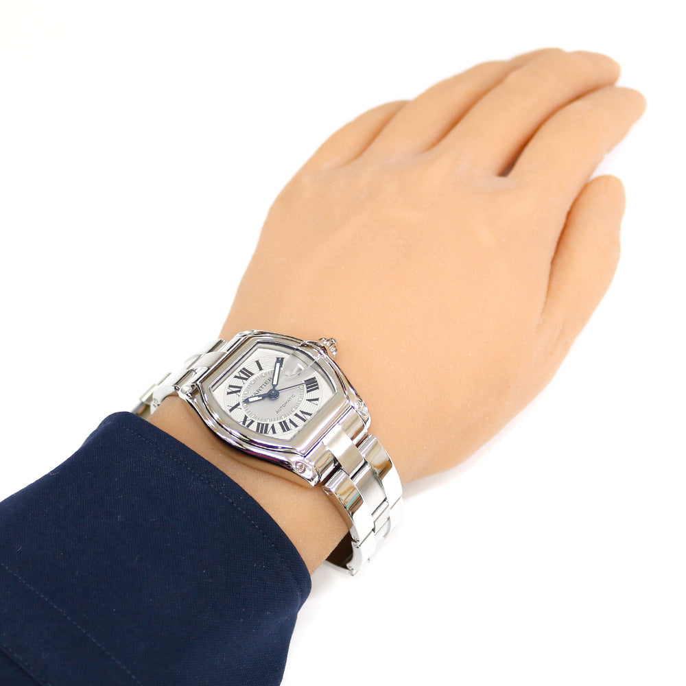 Cartier ステンレススチール 時計ロードスター CARTIER カルティエ ロードスターLM 腕時計 ステンレススチール 2510