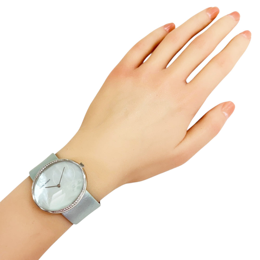 Georg Jensen ジョージジェンセン ヴィヴィアンナ オーバル 腕時計 