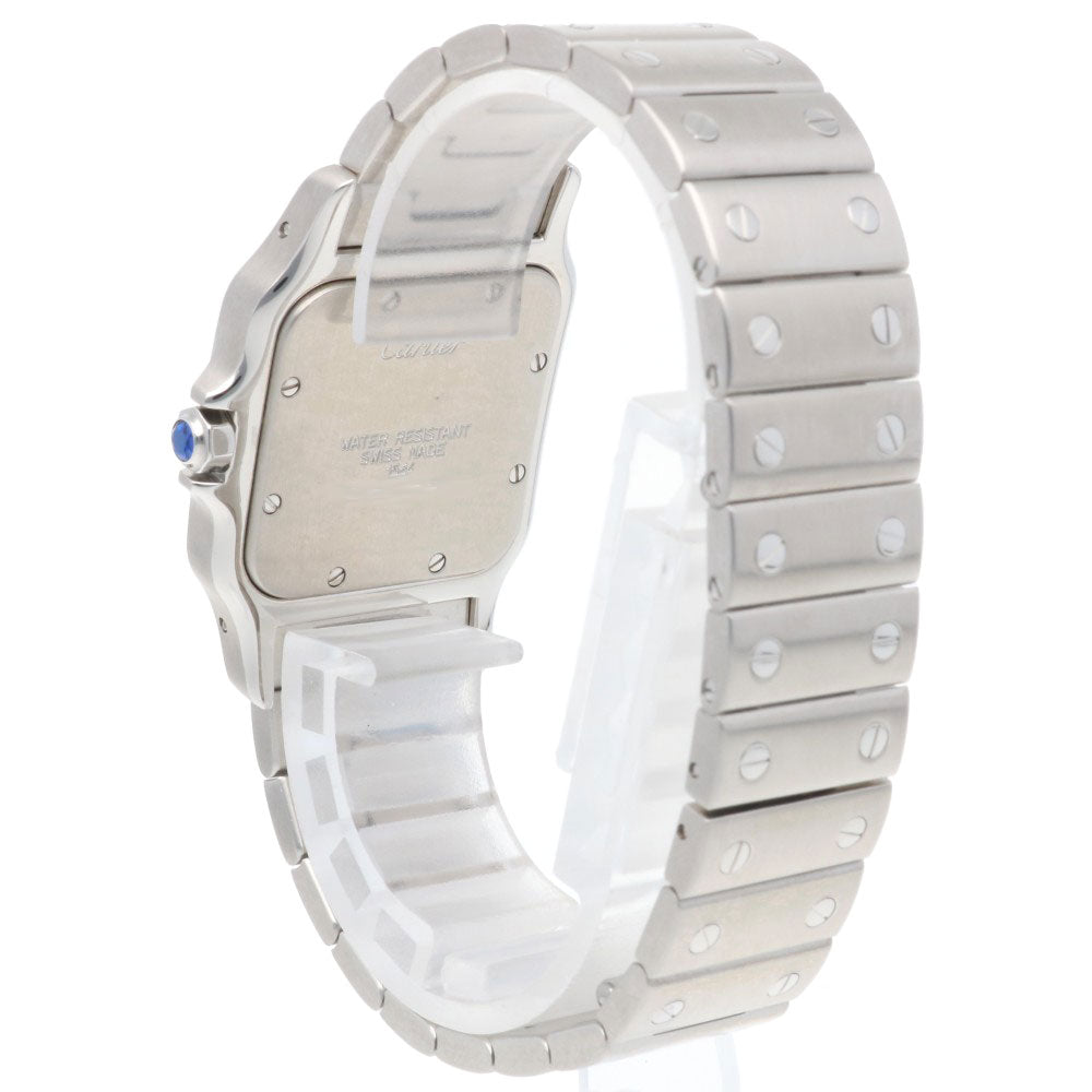 CARTIER カルティエ サントスガルベ LM 腕時計 ステンレス