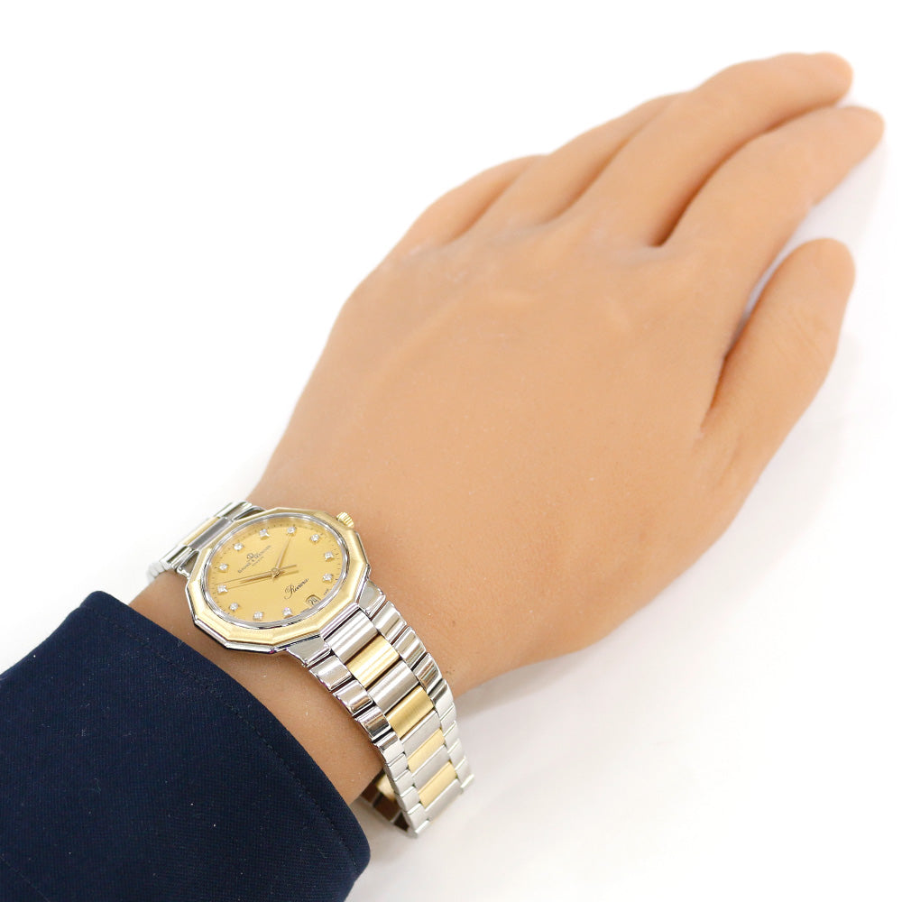 Baume & Mercier Riviera Watch Stainless Steel 5131 Quartz
