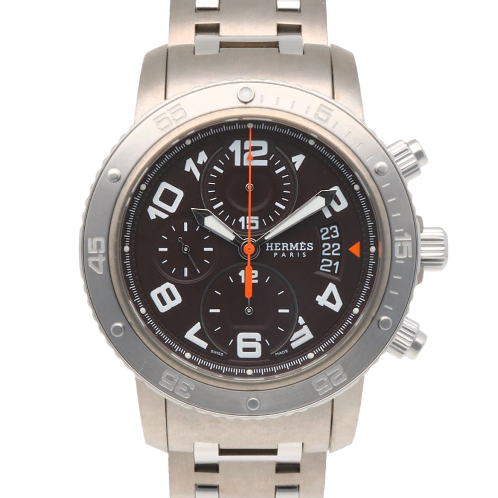 HERMES エルメス クリッパーダイバーズ 腕時計 ステンレススチール CP2