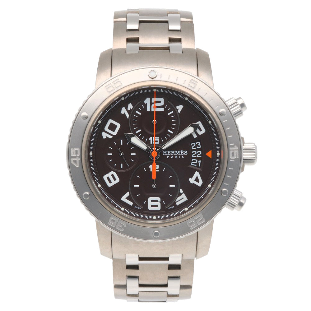 HERMES エルメス クリッパーダイバーズ 腕時計 ステンレススチール CP2