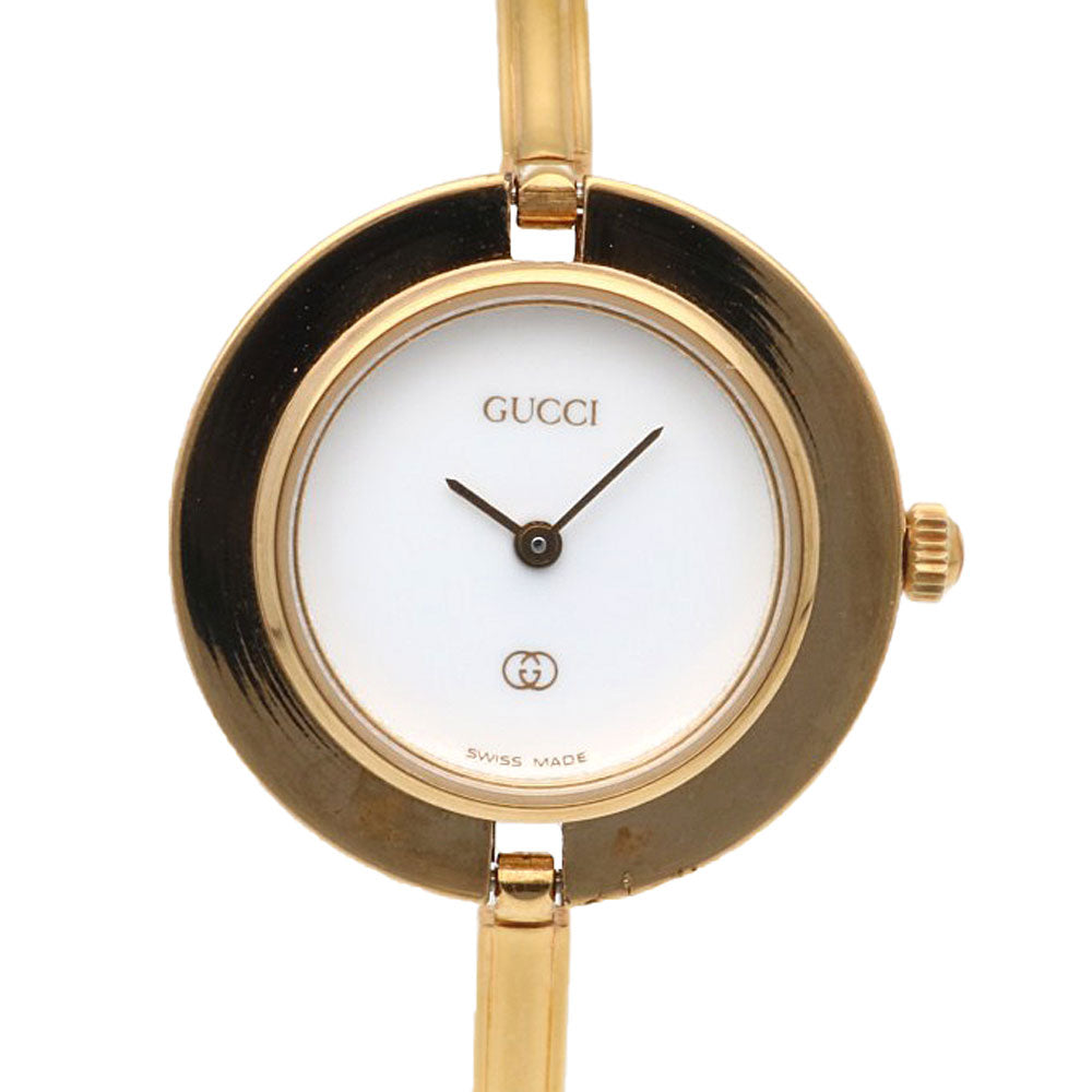 GUCCI Gucci watch GP 1100-L quartz ladies 1 year warranty used