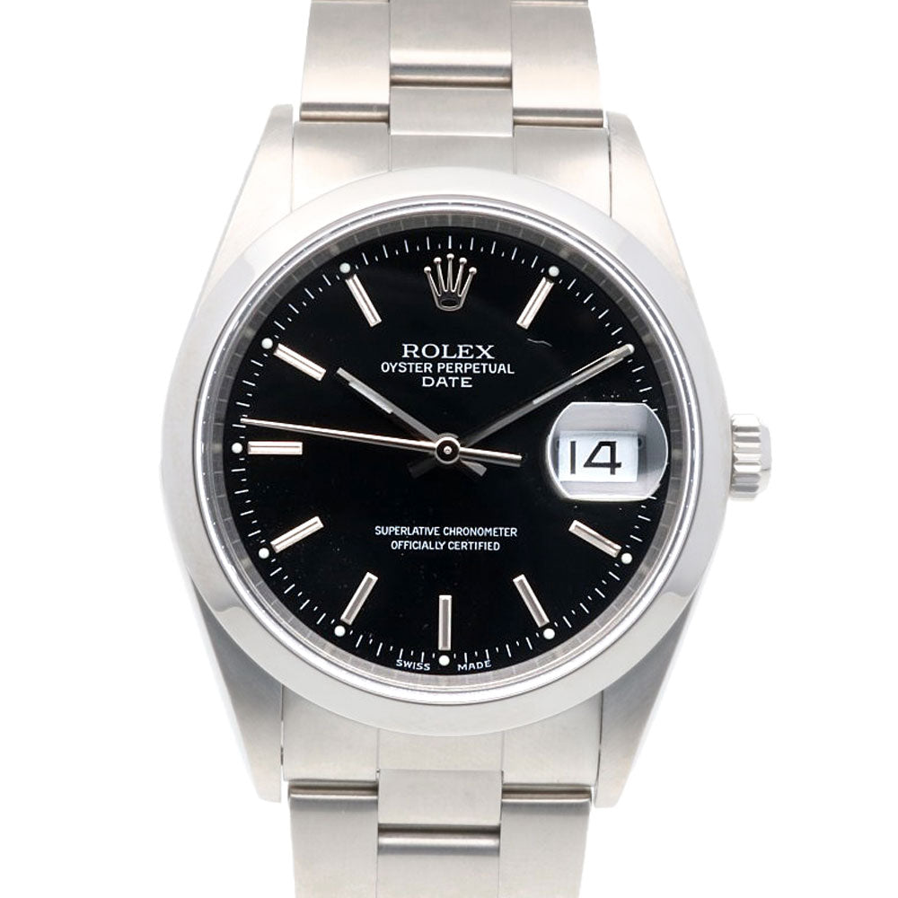 ROLEX ロレックス デイト オイスターパーペチュアル 腕時計 ステンレス 