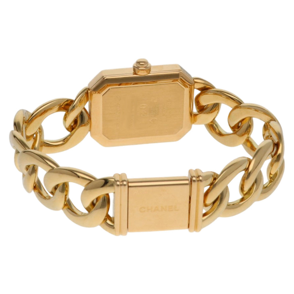 CHANEL シャネル プルミエール L 腕時計 18金 K18イエローゴールド 403