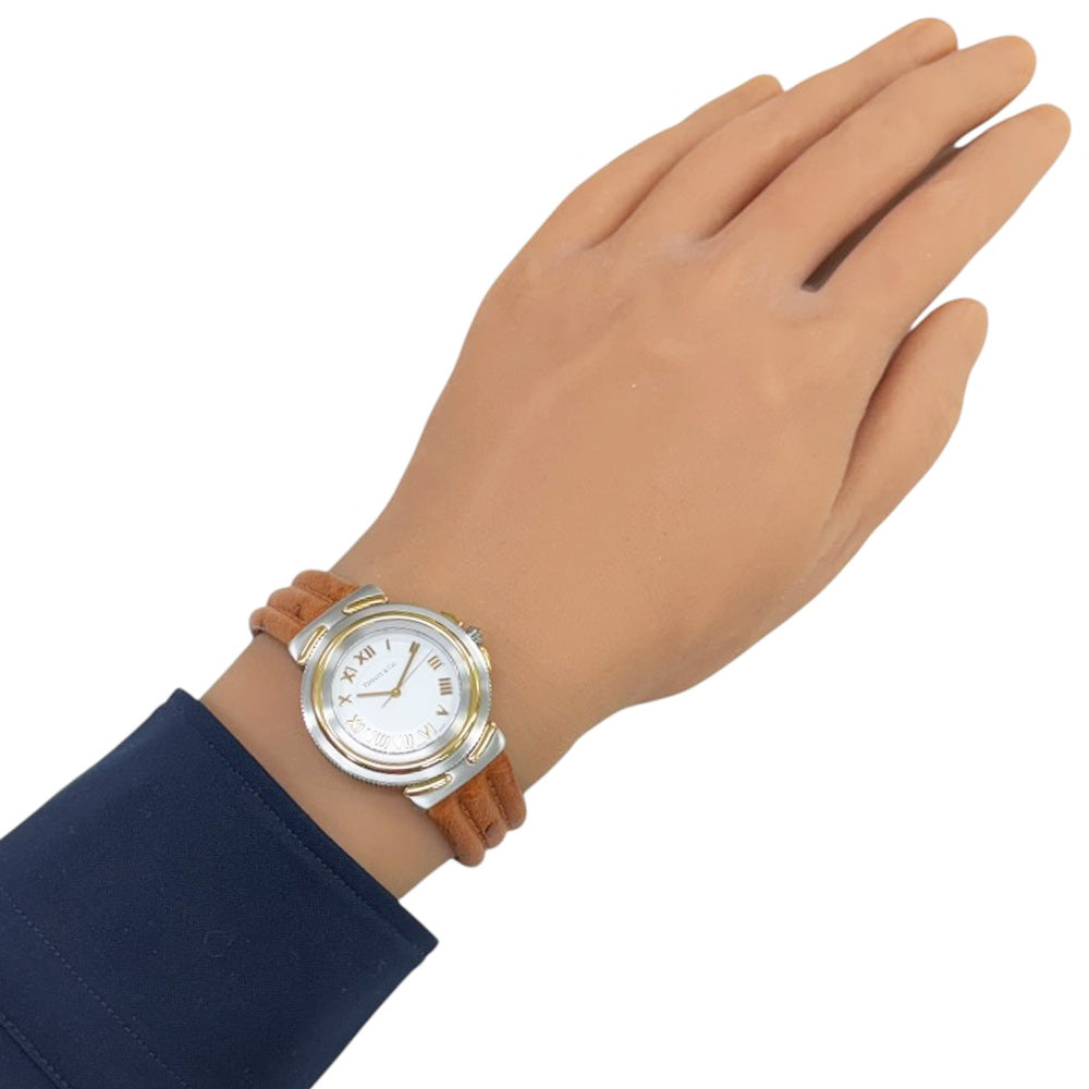 TIFFANY&Co. ティファニー インタリオ 腕時計 ステンレススチール