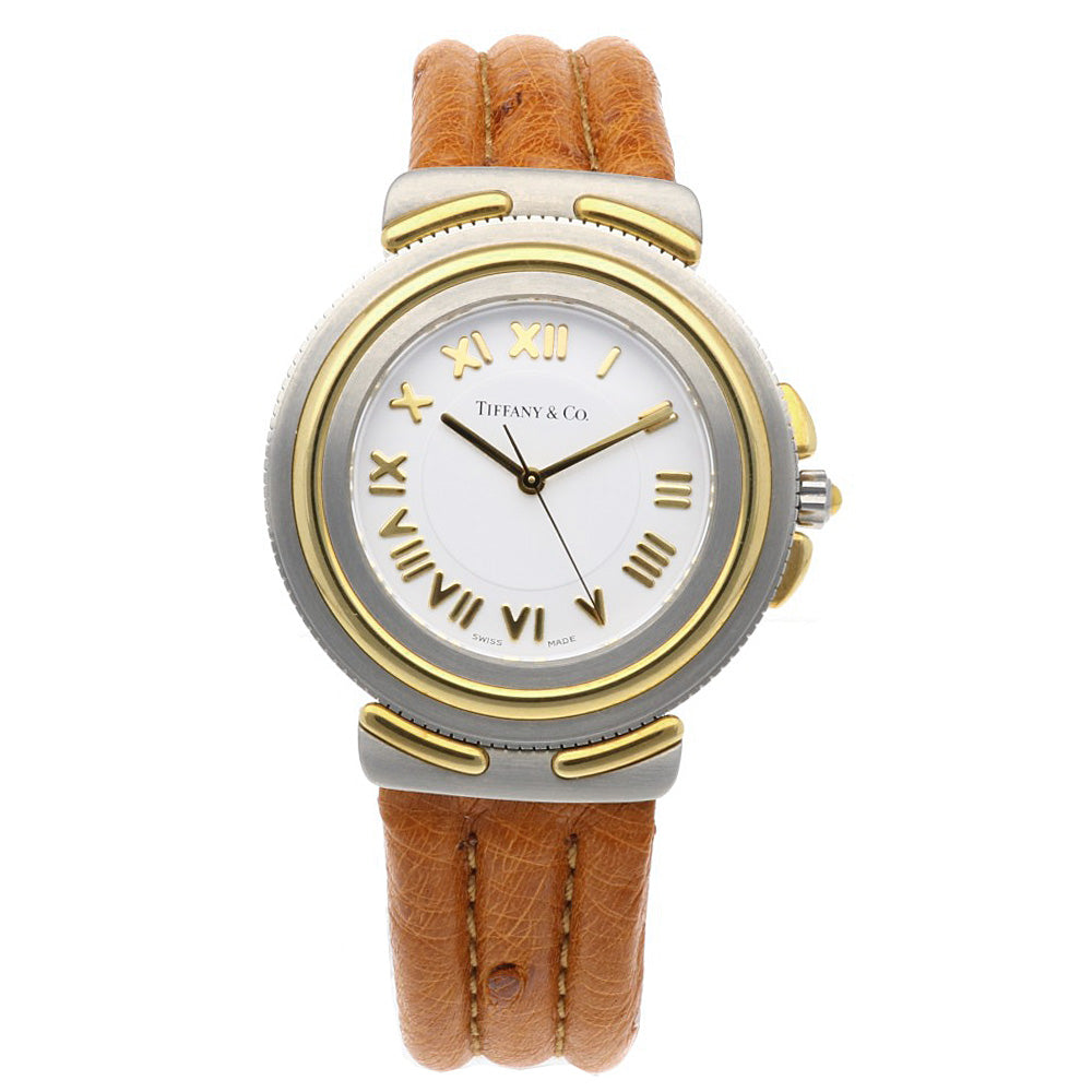 Tiffany&co.時計 レトロ TIFFANY&Co. Tiffany Intaglio Watch Stainless Steel M0820 Quartz
