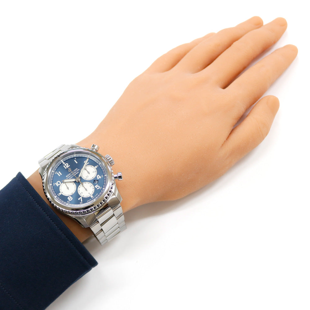 BREITLING Navitimer Watch Stainless Steel AB0117 Men's Used