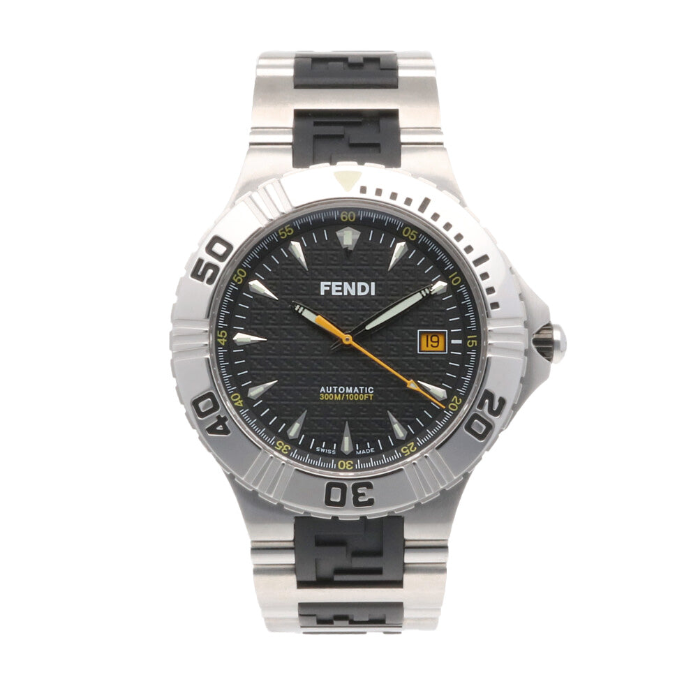 FENDI Nautical Diver Watch Stainless Steel 4900G Men's Used