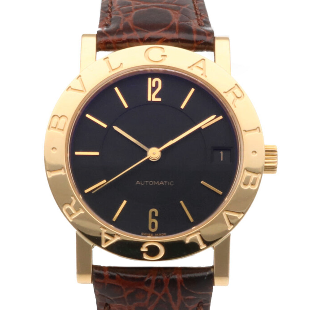 BVLGARI ブルガリ ブルガリブルガリ 腕時計 18金 K18イエローゴールド