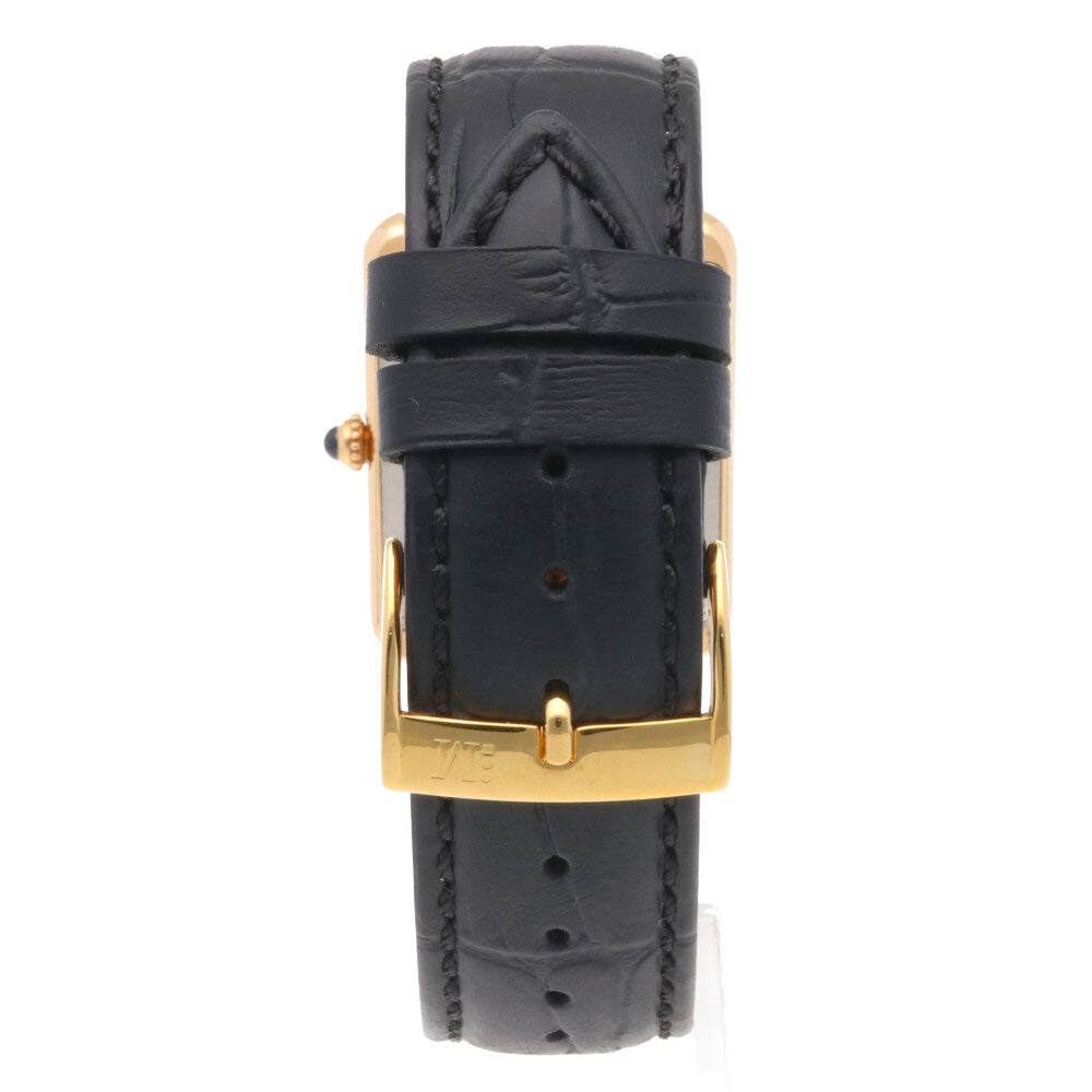 CARTIER カルティエ タンクソロ LM 腕時計 18金 K18イエローゴールド