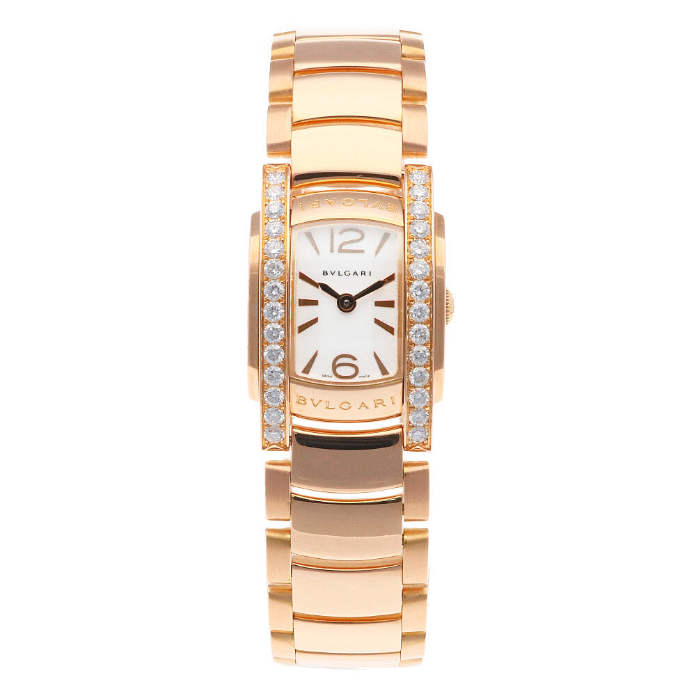 BVLGARI ブルガリ アショーマ 腕時計 18金 K18ピンクゴールド AAP26G