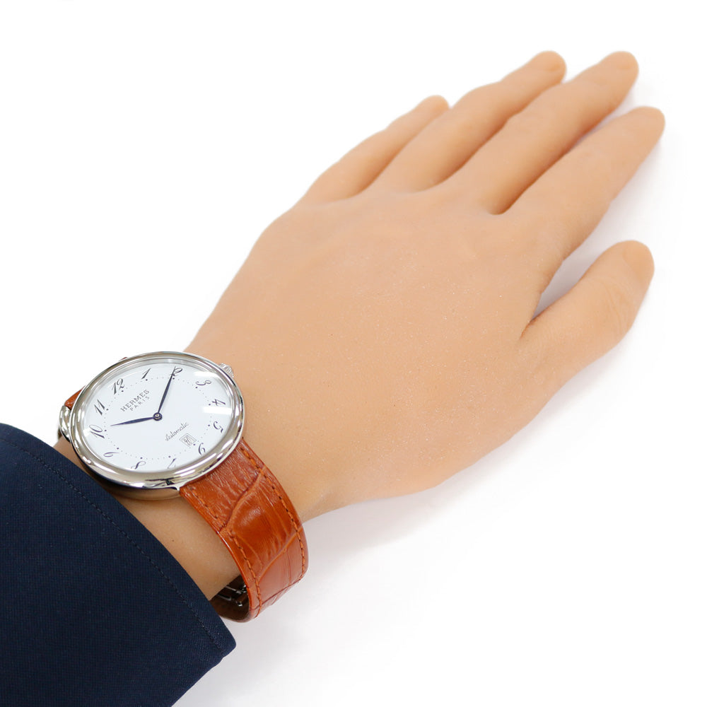 HERMES エルメス アルソー 腕時計 ステンレススチール AR4.810 自動