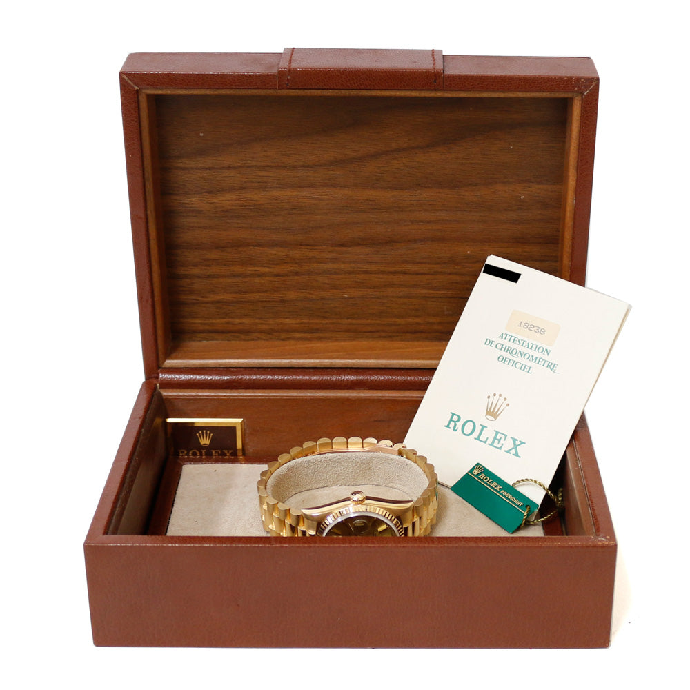 ROLEX ロレックス 18238 純正BOX 化粧箱 空箱 冊子 ロレックス デイデイト レザーボックス 美品☆ロレックス 純正