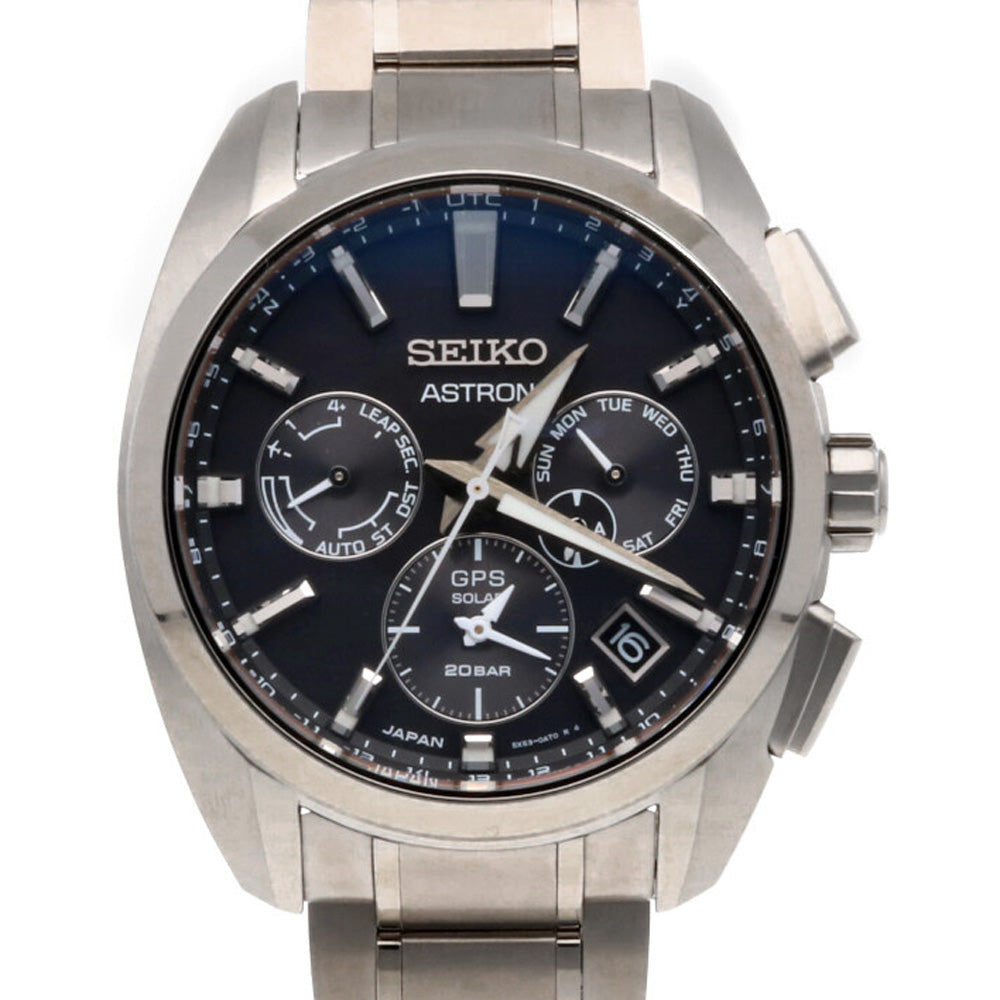 SEIKO セイコー アストロン 腕時計 チタン 5X53-0AV0 ソーラー電波時計